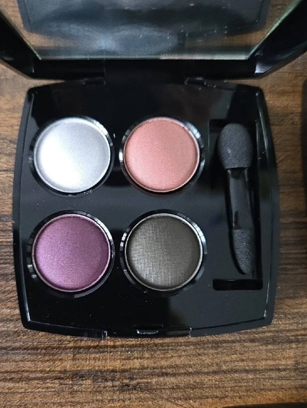 Set Of 3 Full Size Monograph Eyeshadow Quad - Pink & Purple Palette